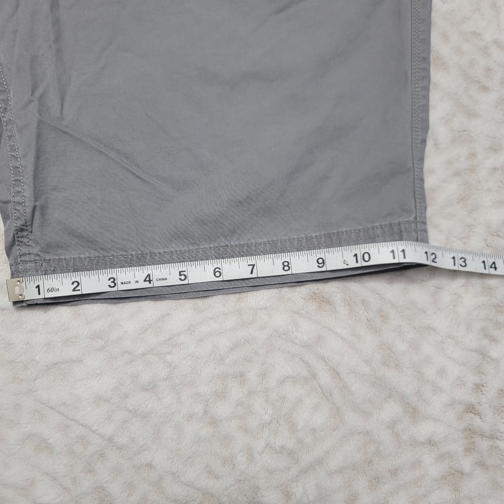 Dockers Flat Front Shorts Straight Fit Men's Size 40‎ Gray NWT - Picture 11 of 15